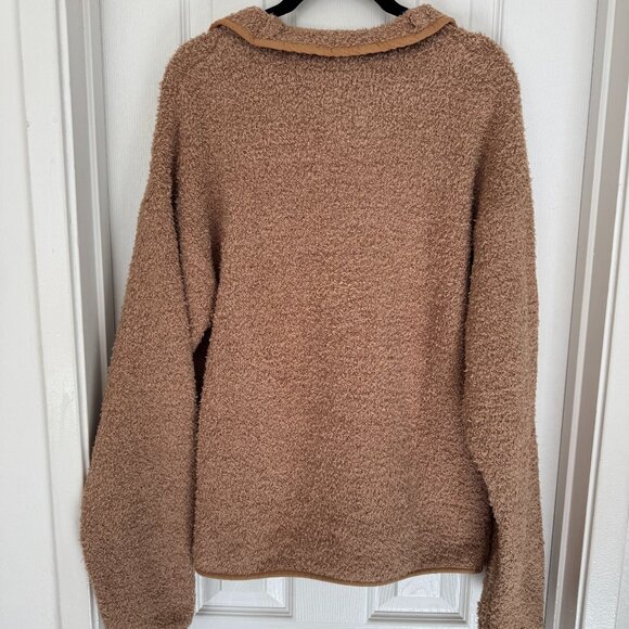 NWOT, Skims Cozy Knit Pullover Sweater, Camel (Nutmeg Brown Color), Size S/M - Picture 10 of 16